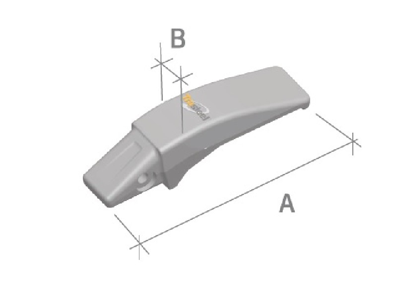 PORTADIENTE TRASTEEL CAT J300 FLUSH
