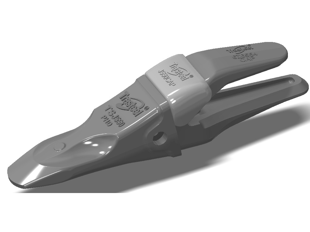 PORTADIENTE TRASTEEL CAT J600HD SOLIDO WEAR CAP 