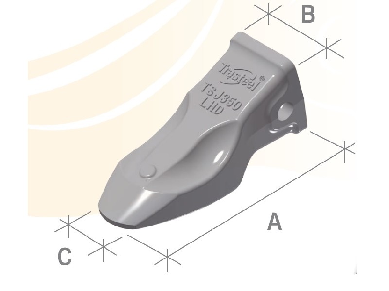 DIENTE TRASTEEL ELITE TSJ350LHD1